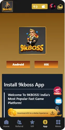 9kboss Download App